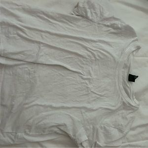 white wild fable shirt slightly stained can barley see